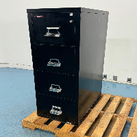 Fire King 4 Drawer Filing Cabinet image 0